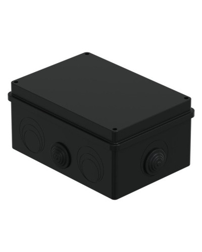 Коробка JBS210 210х150х100, 8 вых., IP55, черная (44016BL-1). Коробка монтажная. Экопласт в Пскове