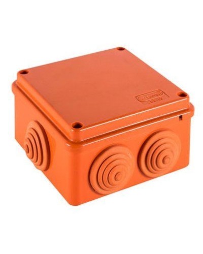 Коробка JBS100 100х100х55, 6 вых., 9P, (0,15-2,5мм²) (43417HF). Коробка монтажная, огнестойкая, без галогена. Экопласт в Пскове