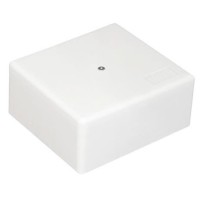 Коробка MB75 75х75х40 10P (1,5…2,5мм²), белая (46071HF-W): Коробка монтажная, огнестойкая, без галогена