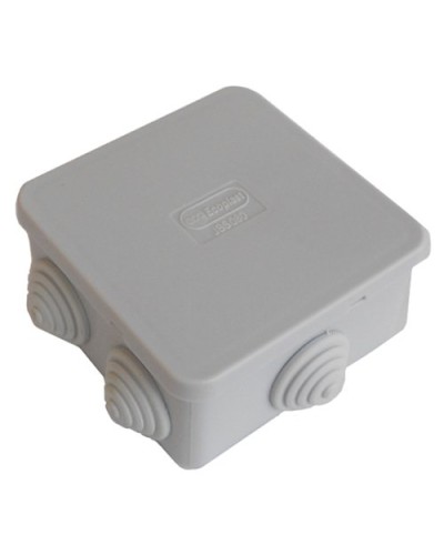 Коробка JBS080 85х85х50, 6 вых., IP44, белая (44066W-1). Коробка монтажная. Экопласт в Пскове