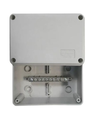 Коробка (КУП) JBS120 120х80х50, 6 вых, IP55 (44008KP). Коробка уравнивания потенциалов (КУП), 6х9мм, 8 зажимов. Экопласт в Пскове