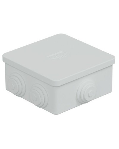 Коробка JBS080 85х85х40, 6 вых, IP44, белая (44006W-1). Коробка монтажная. Экопласт в Пскове