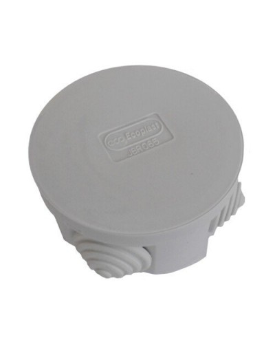 Коробка 3001 D70x36, 4 вых, IP55, серая (44001). Коробка монтажная. Экопласт в Пскове
