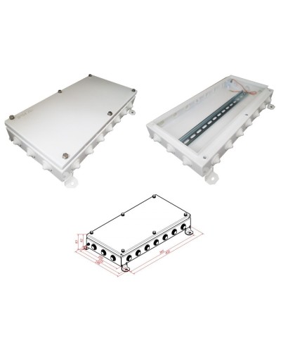КМ IP55-2040. Коробка монтажная электротехническая. Гефест в Пскове
