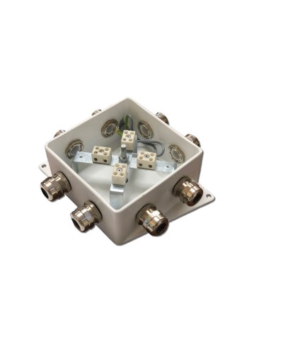 КМ-О (8к)-IP66-120х120, семь вводов: Коробка монтажная огнестойкая в Пскове