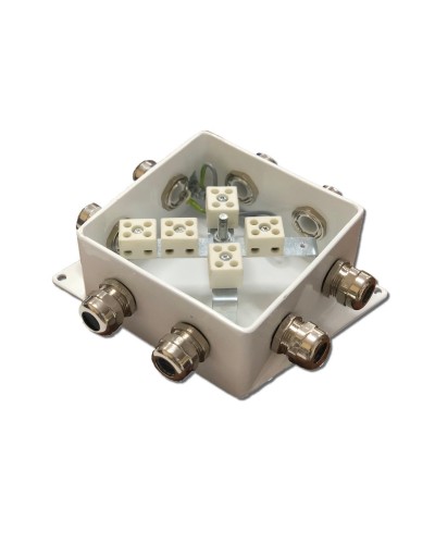 КМ-О (10к*6,0)-IP66-120х120, четыре ввода. Коробка монтажная огнестойкая. Гефест в Пскове