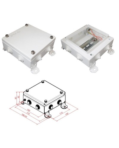 КМ IP55-1515. Коробка монтажная электротехническая. Гефест в Пскове