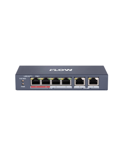 F-SW-EU206POE-V/L. Сетевой PoE коммутатор. i-FLOW в Пскове
