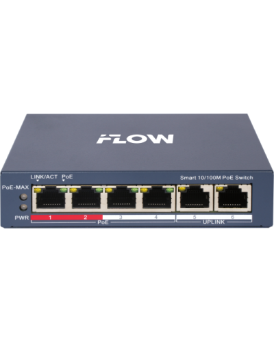 F-SW-EM206POE-VM. Коммутатор с POE. i-FLOW в Пскове