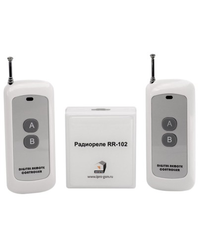RR-102 + 2 пульта, 250-950 метров, питание 12В. Комплект радиореле. ИПРо в Пскове