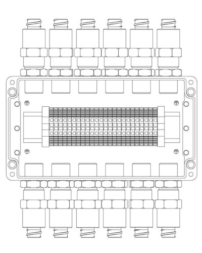 КВМК 2401. Коробка коммутационная взрывозащищенная. Компания СМД в Пскове