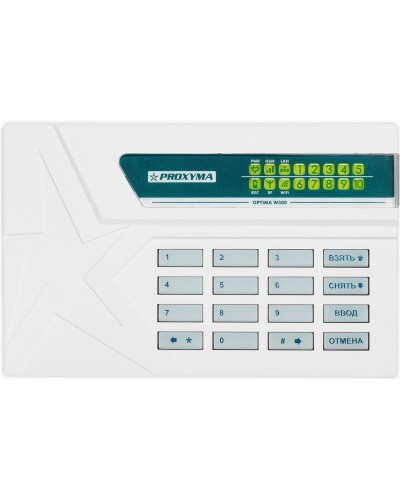 W500RL+ Optima. Объектовый прибор с встроенными GSM, РПП Ладога-РК/Ладога-РК+, и проводными шлейфами. Проксима в Пскове