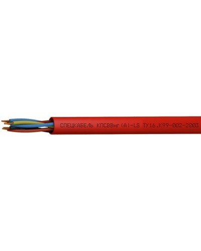 КПСВВнг(А)-LS 3х2х0,75 (Спецкабель). Кабель симметричный для систем сигнализации и управления, групповой прокладки, с пониженным дымо- и газовыделением. Спецкабель в Пскове