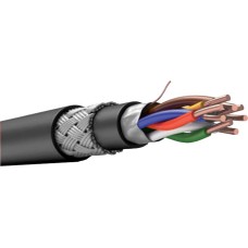 КПСТЭТКПнг(А)-HF 1х2х0,75. Кабель монтажный, парной скрутки, с изоляцией и оболочкой из полимерной композиции не содержащей галогенов. СПКБ-Техно