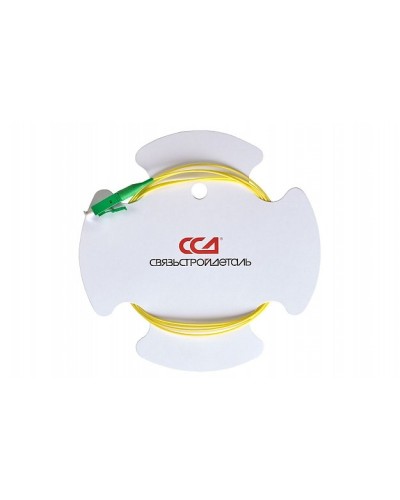 ШОС-SM/0.9 мм-LC/APC-p/t -1.0м (130201-03690). Пигтейл оптический. ССД (Связьстройдеталь) в Пскове