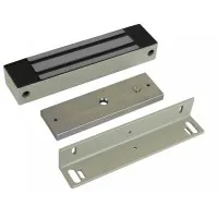 ML-350N K-2 с уголком (серый). Замок электромагнитный. AccordTec