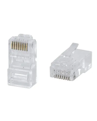 8P8C-C6(1.20)-FC (100 шт) (11081c). Разъем RJ-45. CABEUS в Пскове