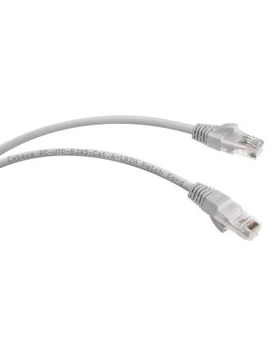 PC-UTP-RJ45-Cat.6-10m-LSZH (9594c), серый. Патч-корд медный. CABEUS в Пскове