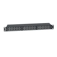 PLHD-48-Cat.6-SH-Dual IDC-1U (8891c): Патч-панель 19"