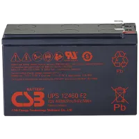 CSB UPS 12460. Аккумулятор герметичный свинцово-кислотный. CSB