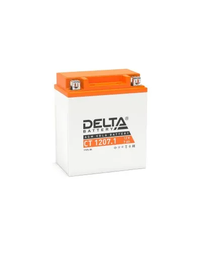 Delta CT 1207.1. Аккумулятор герметичный свинцово-кислотный стартерный. Delta в Пскове