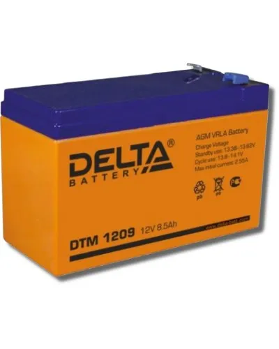 Delta DTM 1209. Аккумулятор герметичный свинцово-кислотный. Delta в Пскове