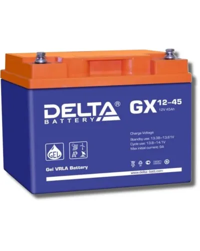 Delta GX 12-45. Аккумулятор герметичный свинцово-кислотный. Delta в Пскове