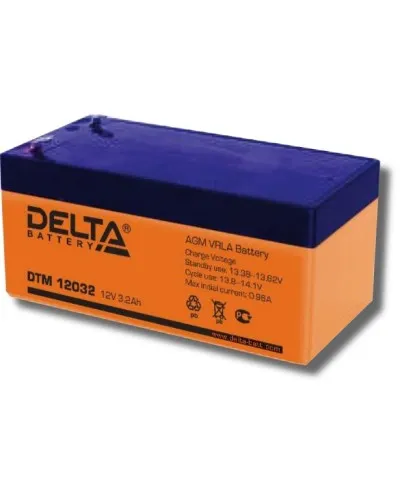 Delta DTM 12032. Аккумулятор герметичный свинцово-кислотный. Delta в Пскове