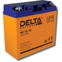 Delta HR 12-18. Аккумулятор герметичный свинцово-кислотный. Delta