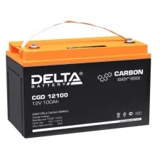 Delta CGD 12100. Аккумулятор герметичный свинцово-кислотный. Delta