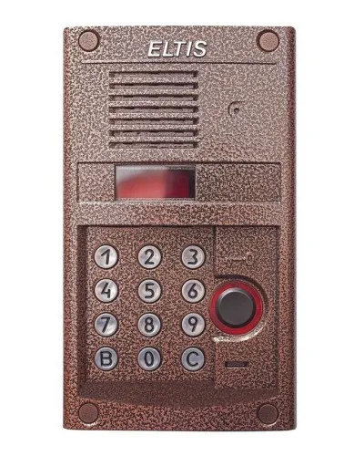 DP300-RDC24 (медь). Блок вызова домофона. ELTIS в Пскове