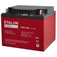 ETALON FORS 1240. Аккумулятор герметичный свинцово-кислотный. ETALON