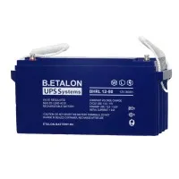 B.ETALON BHRL 12-80. Аккумулятор герметичный свинцово-кислотный. ETALON
