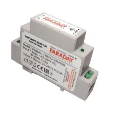 12W/12-24V/DIN. Блок питания. FARADAY