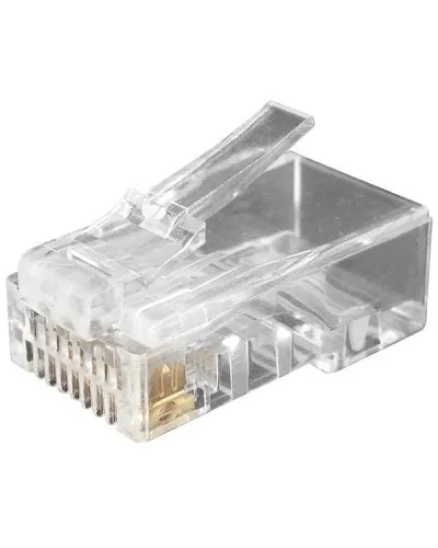 PLUG-8P8C-U-C6-100 (100 шт). Разъем RJ-45. Hyperline в Пскове