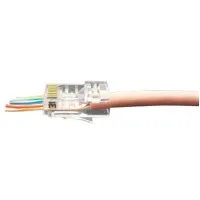 PLEZ-8P8C-U-C6-100 (100 шт). Разъем RJ-45. Hyperline