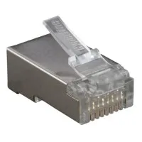 PLUG-8P8C-U-C6-SH-100 (100 шт). Разъем RJ-45. Hyperline