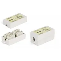 CA-IDC-C5e-WH. Проходной адаптер. Hyperline
