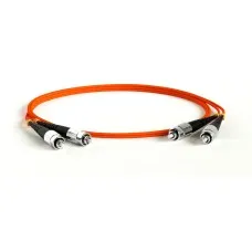 FC-D2-50-FC/PR-FC/PR-H-1M-LSZH-OR. Патч-корд волоконно-оптический многомодовый. Hyperline