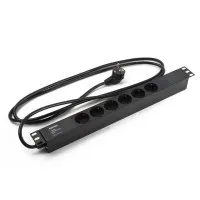 SHE19-6SH-2.5EU. Блок розеток 19. Hyperline