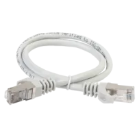 GENERICA Патч-корд кат.5E FTP 2м серый (PC01-C5EF-2M-G). Патч-корд медный. IEK