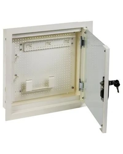 LR16-4H41-G-FR2. Шкаф мультимедиа 2 комнаты 400х400мм. ITK в Пскове