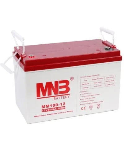 MNB MM 100-12. Аккумулятор герметичный свинцово-кислотный. MNB в Пскове