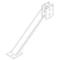 PERCo-MB-16.9. Упор для стоек секции ограждения. PERCo