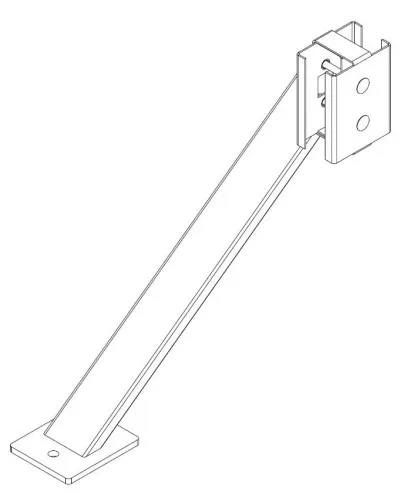PERCo-MB-16.9. Упор для стоек секции ограждения. PERCo в Пскове