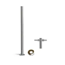 PERCo-BH02 2-01 с крышкой. Двухсторонняя стойка. PERCo