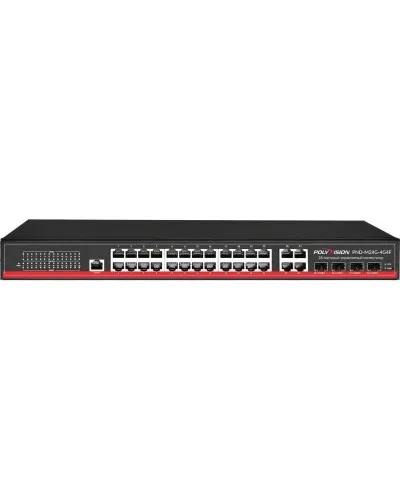 PND-M24G-4G4F. Коммутатор управляемый оптический 28 портовый. Polyvision в Пскове