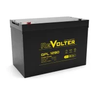 Revolter GPL 1290. Аккумулятор автомобильный герметичный свинцово-кислотный. Revolter