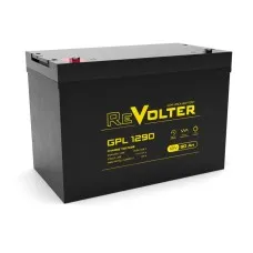 Revolter GPL 1290. Аккумулятор автомобильный герметичный свинцово-кислотный. Revolter