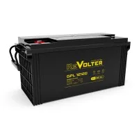 Revolter GPL 12120. Аккумулятор автомобильный герметичный свинцово-кислотный. Revolter